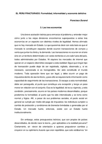 ﻿پرو شکسته رسمی، غیر رسمی و اقتصاد جنایی [ناقص]