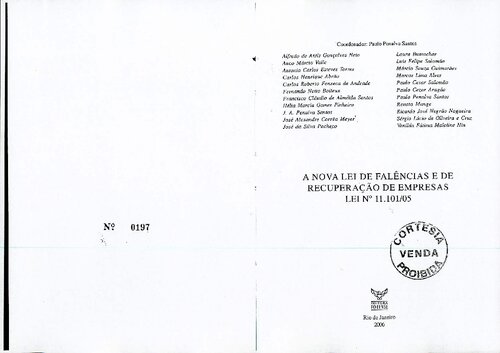 ﻿قانون جدید ورشکستگی و احیای مشاغل شماره. 11.101/05