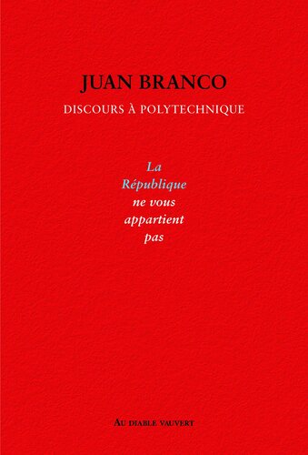 ﻿سخنرانی در پلی تکنیک: جمهوری متعلق به شما نیست