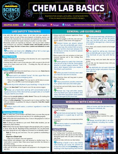 ﻿مبانی آزمایشگاه شیمی: راهنمای مطالعه سریع
