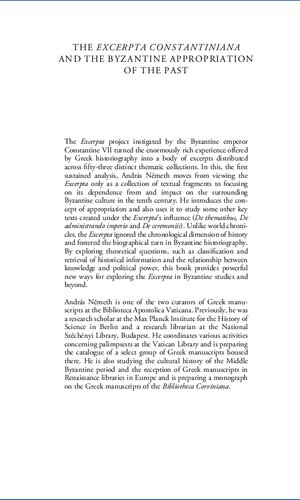 ﻿Excerpta Constantiniana و تصاحب بیزانس از گذشته