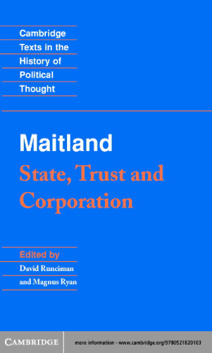 ﻿Maitland: دولت، اعتماد و شرکت