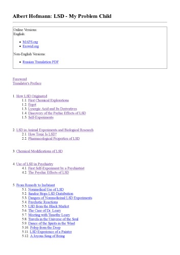 LSD، فرزند مشکل من