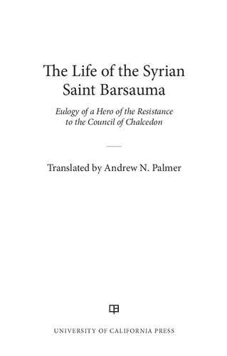 ﻿زندگی سنت بارسوما سوریه: مداحی قهرمان مقاومت در شورای کلسدون