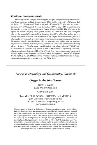 ﻿اکسیژن در منظومه شمسی