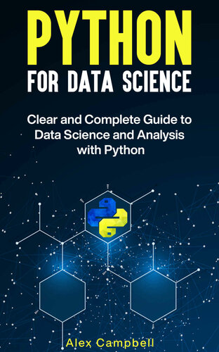 ﻿Python for Data Science: راهنمای واضح و کامل برای علم داده و تجزیه و تحلیل با پایتون