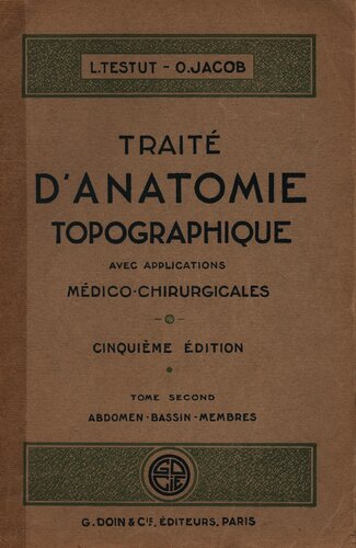 ﻿رساله در آناتومی توپوگرافی