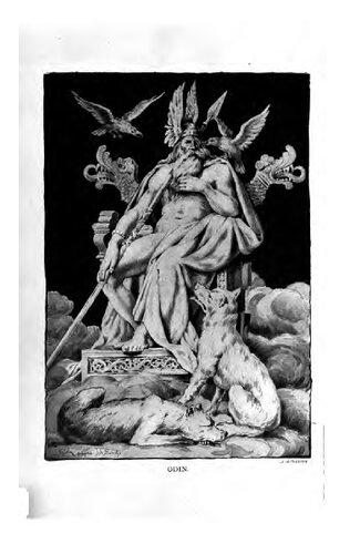 ﻿اسطوره های سرزمین های شمالی: روایت شده با ارجاع ویژه به ادبیات و هنر