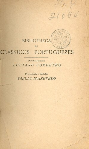 ﻿Chronicle of Dom Fernando (v2)