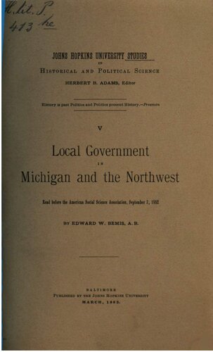 ﻿دولت محلی در میشیگان و شمال غربی