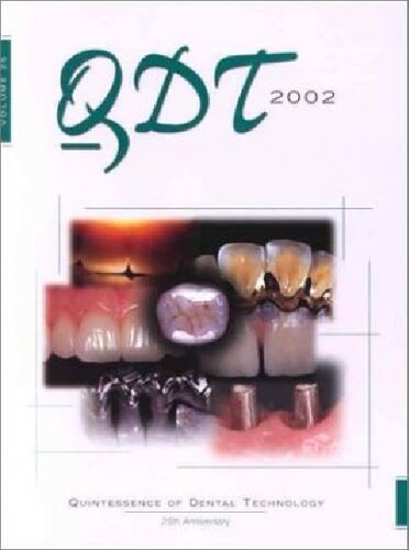 ﻿QDT 2002: Quintessence of Dental Technology، جلد 25