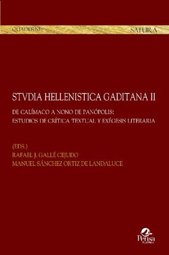 ﻿Studia Hellenistica Gaditana
