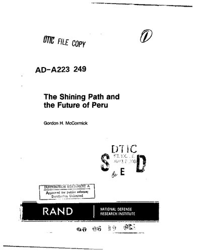 ﻿مسیر درخشان و آینده پرو