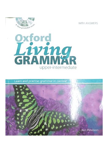 ﻿بسته کتاب Oxford Living Grammar Upper-Intermediate's Student's