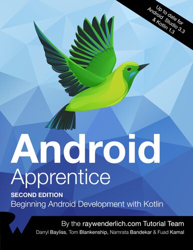 ﻿Android Apprentice (نسخه دوم): شروع توسعه اندروید با Kotlin