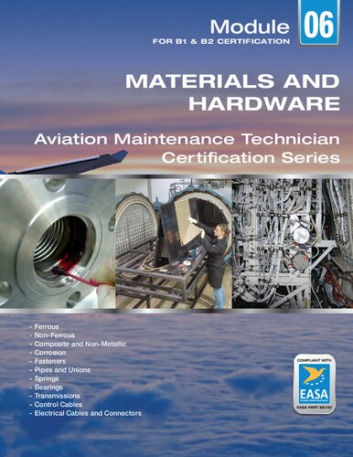 ﻿سخت افزار و مواد برای تعمیر و نگهداری هوانوردی. ماژول EASA 06 [شومیز] [1 ژانویه 2014] Aircraft Technical Book Company LLC