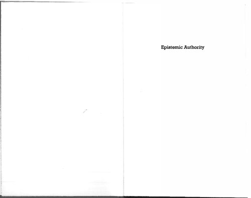 ﻿اقتدار معرفتی: نظریه اعتماد، اختیار و خودمختاری در باور