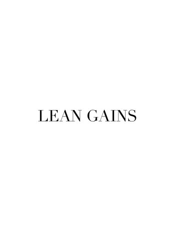 ﻿Lean Gains نسخه دوم 2018: فرمول مخفی برای کاهش چربی و افزایش عضلات