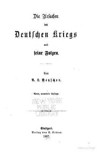 ﻿علل جنگ آلمان و پیامدهای آن