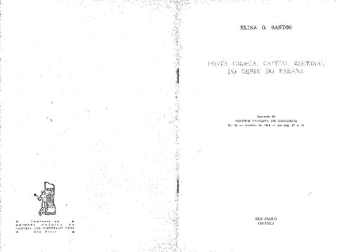 ﻿پونتا گروسا، پایتخت منطقه ای غرب پارانا