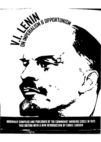 ﻿درباره امپریالیسم و ​​اپورتونیسم