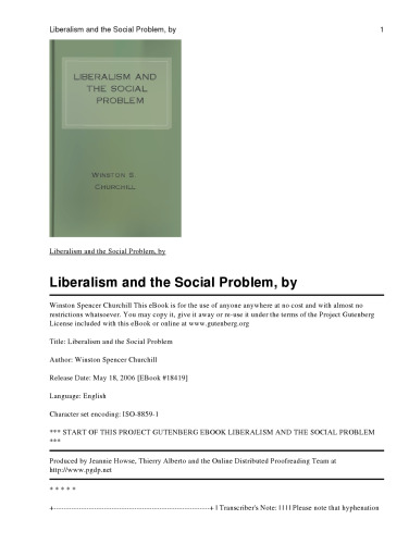 ﻿لیبرالیسم و ​​مشکل اجتماعی