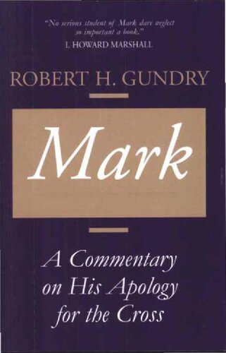 ﻿مارک: شرحی بر عذرخواهی او برای صلیب