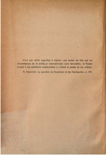 ﻿تزاریسم و ​​متحدانش در 1914; کمک های جدید به مسئله گناه جنگ