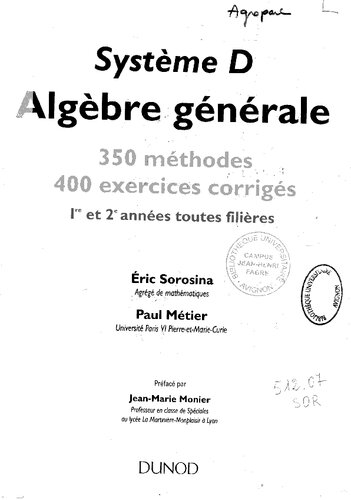 ﻿سیستم D جبر عمومی