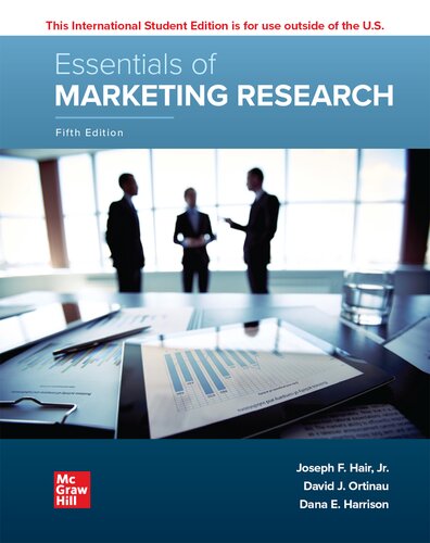 ﻿ISE Essentials of Marketing Research (ISE HED IRWIN MARKETING)