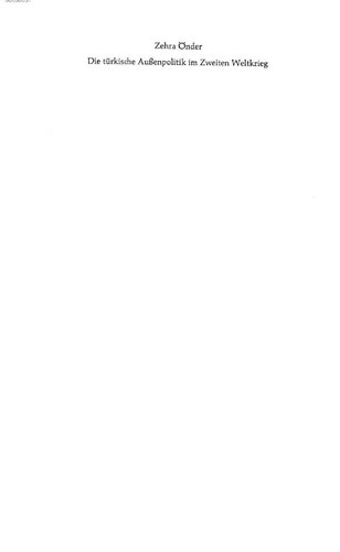 ﻿سیاست خارجی ترکیه در جنگ جهانی دوم