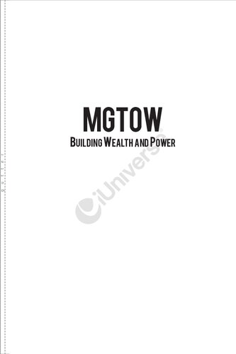 ﻿Mgtow Building Wealth and Power: فقط برای مردان مجرد