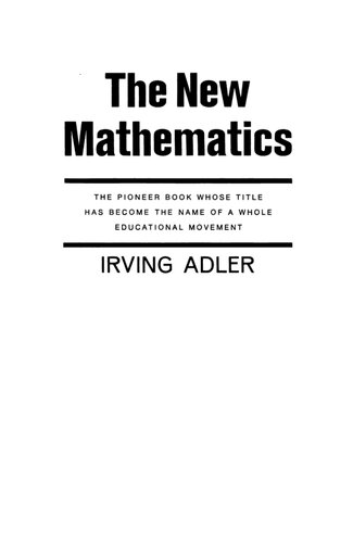 ﻿ریاضیات جدید