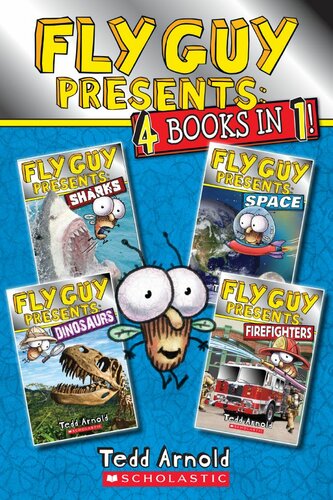 ﻿Fly Guy ارائه می دهد: کوسه ها، فضا، دایناسورها، و آتش نشان ها (Scholastic Reader، سطح 2)