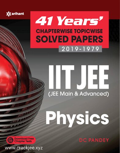 ﻿مقاله‌های حل‌شده فصلی 41 ساله (2019-1979) IIT JEE Physics