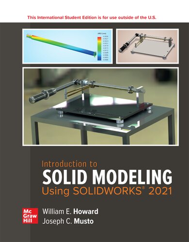 ﻿ISE مقدمه ای بر مدل سازی جامدات با استفاده از SOLIDWORKS 2021 (ISE HED ENGINEERING GRAPHICS)