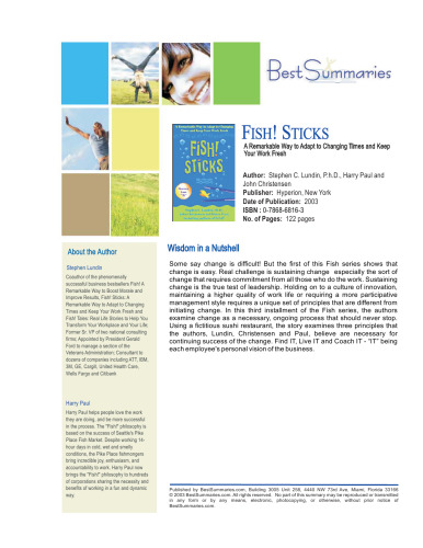 ماهی! میله ها: روشی قابل توجه برای سازگاری با تغییر زمان و تازه نگه داشتن کار شما