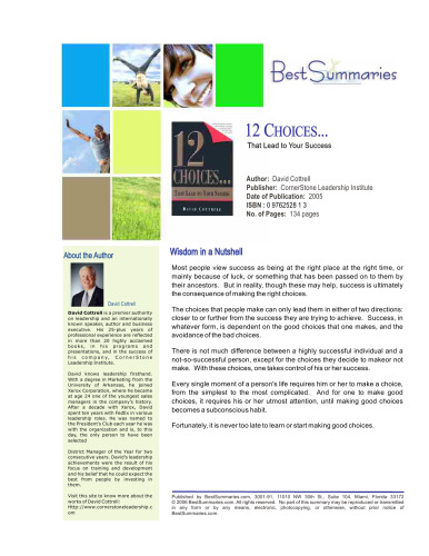 ﻿12 انتخاب ... که به موفقیت شما منجر می شود