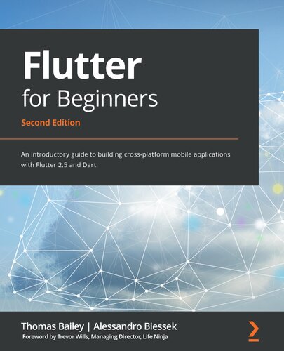 ﻿Flutter برای مبتدیان: راهنمای مقدماتی برای ساخت برنامه های موبایلی چند پلتفرمی با Flutter 2.5 و Dart