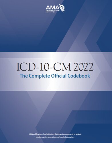 ﻿ICD-10-CM 2022 کتاب کد رسمی کامل با دستورالعمل