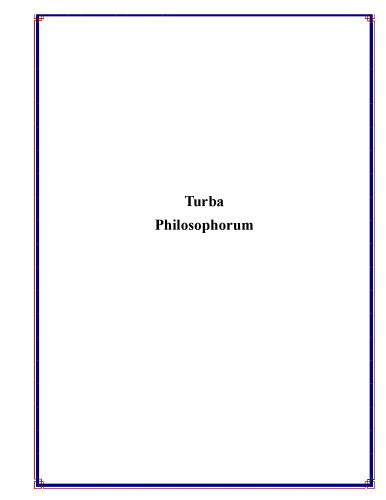 Philosophorum Turba