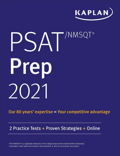 ﻿PSAT/NMSQT Prep 2021: 2 تمرین تست استراتژی های اثبات شده آنلاین