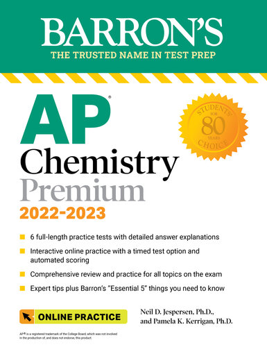 ﻿AP Chemistry Premium: با 6 تست تمرینی