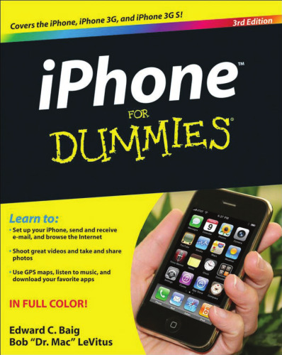 ﻿iPhone For Dummies: شامل iPhone 3GS است