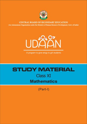 ﻿UDAAN کلاس 11 ریاضیات قسمت 1