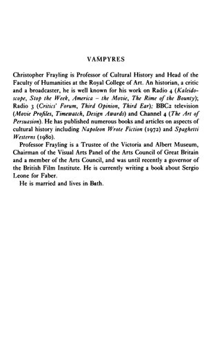 ﻿خون آشام ها: لرد بایرون به کنت دراکولا