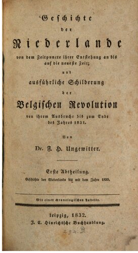 ﻿تاریخ هلند تا سال 1830