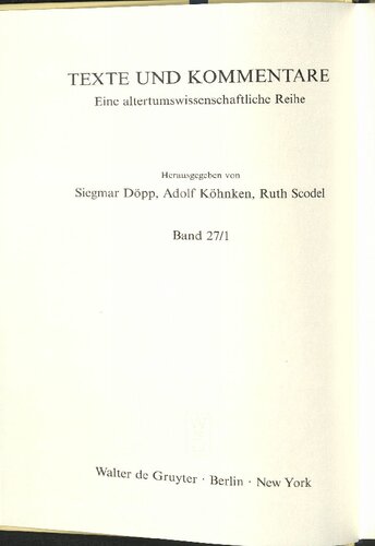 ﻿پترونیوس، ساتیریکا 79-141، جلد 1، شنبه 79-110