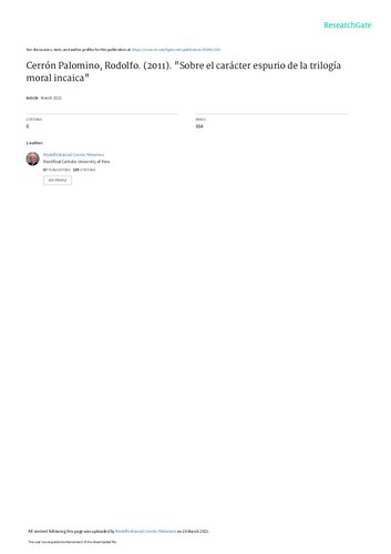 ﻿درباره شخصیت جعلی سه گانه اخلاقی اینکاها