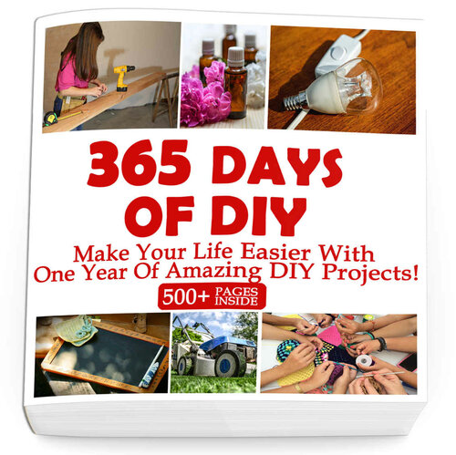 ﻿365 Days Of DIY: زندگی خود را با یک سال پروژه های شگفت انگیز DIY آسان تر کنید! : (هک های خانگی DIY، تمیز کردن و سازماندهی DIY، خانه داری)